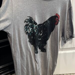 Alternative Gray Crew Neck T-Shirt